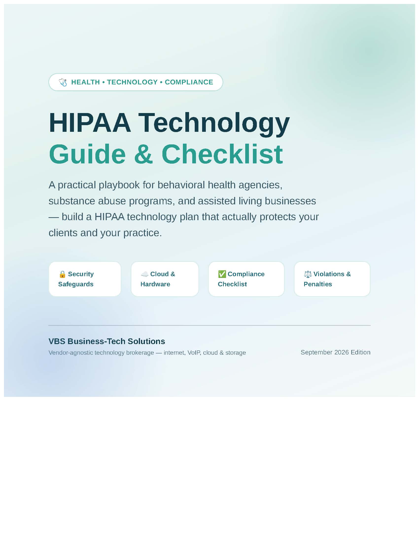 HIPAA Technology Guide